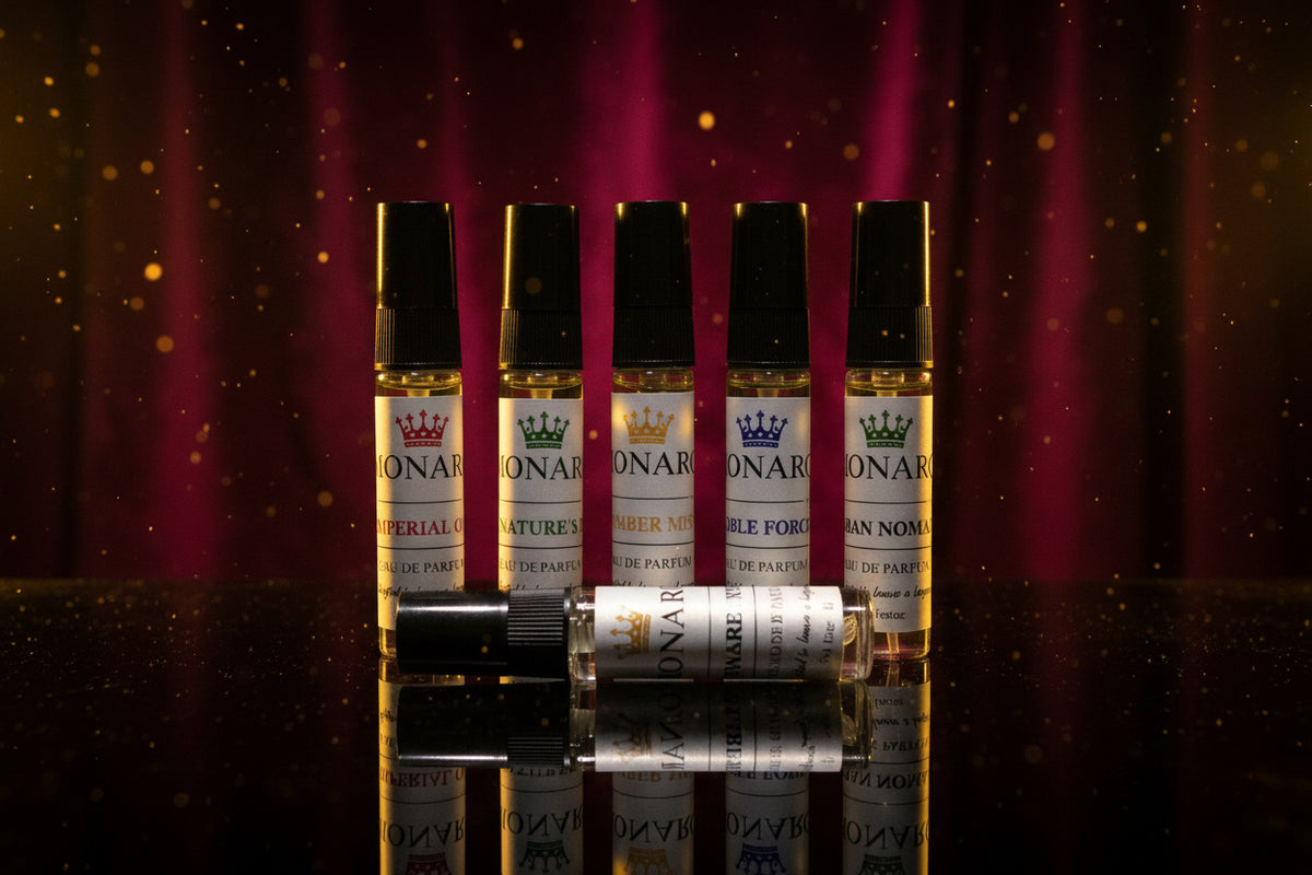 MONARO DISCOVERY  Luxury Fragrance  6 × 5ml Testers kit
